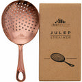 durable stainless steel julep strainer with box