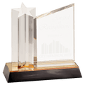 Star Column Acrylic Plaque Award