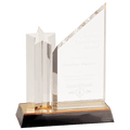 Star Column Acrylic Plaque Award
