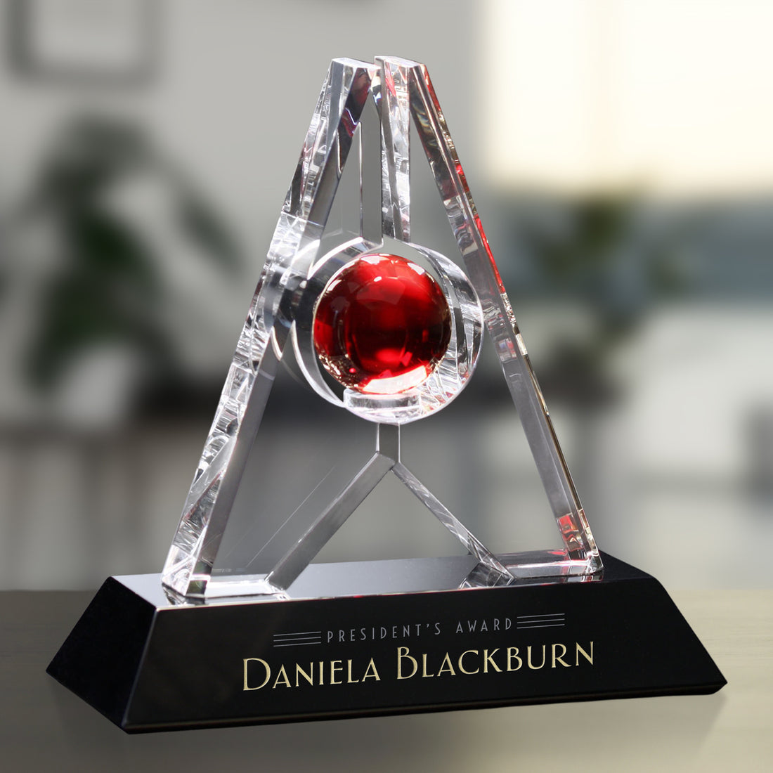 Alden Award 8-1/2"; sample personalization shown