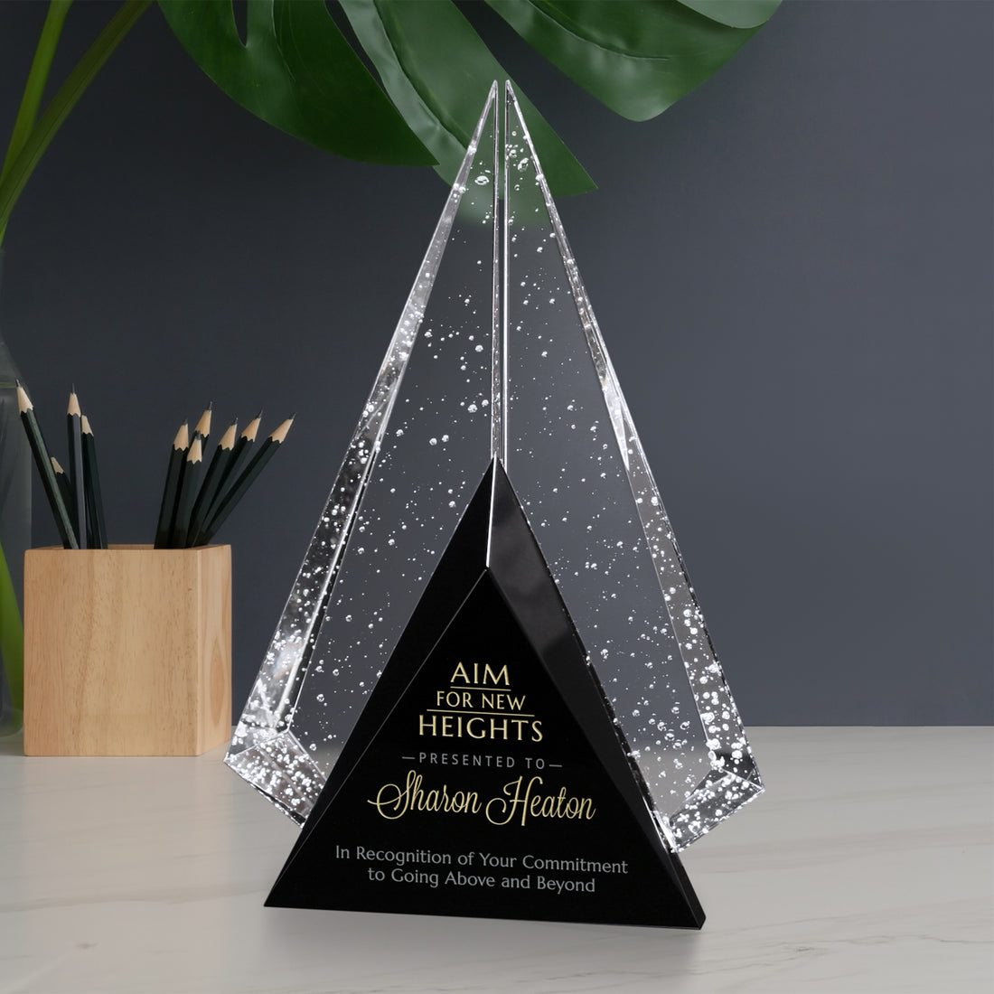 Archer Award 9-1/2"; sample personalization shown