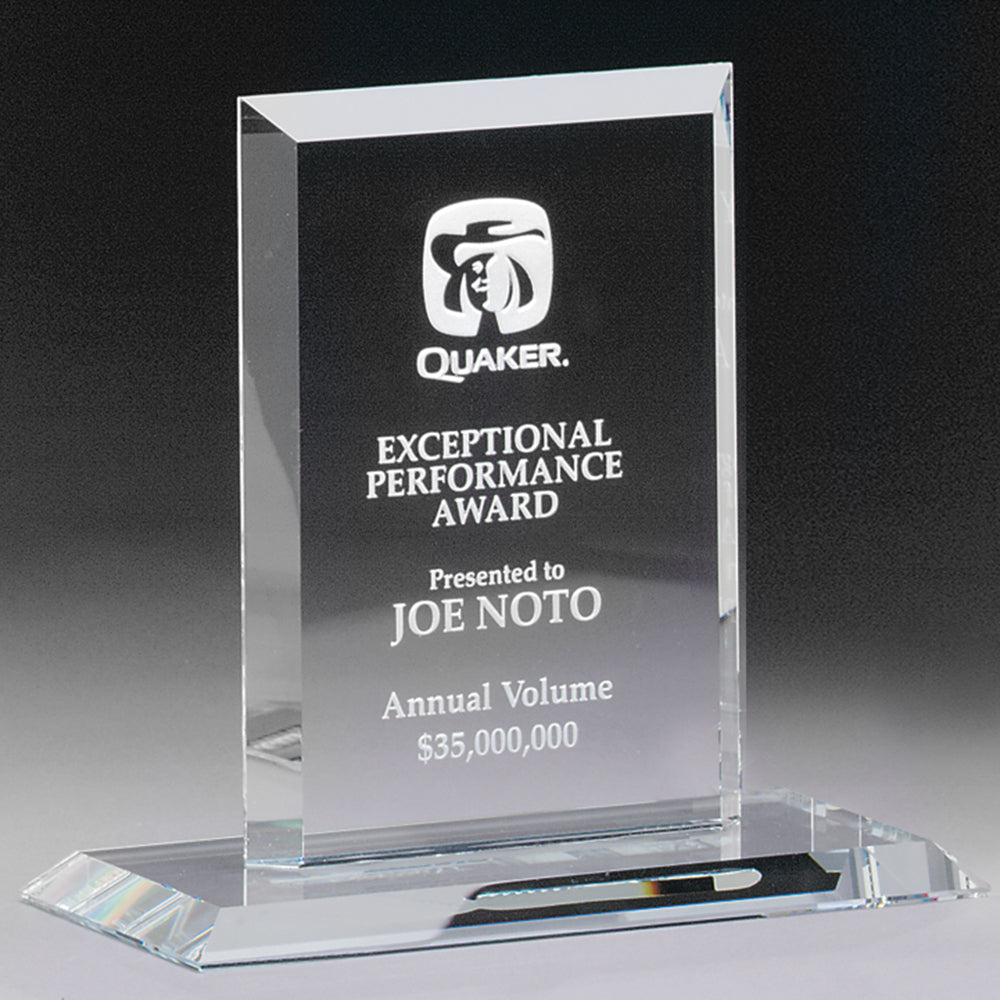 Argyle Award 7"; sample personalization shown