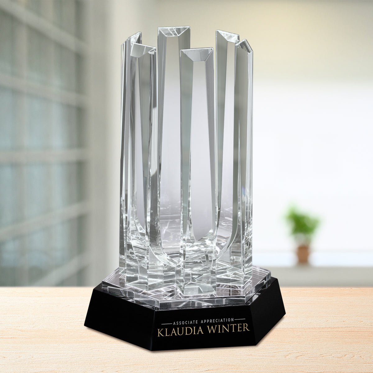 Artistry Award 13-1/4"; sample personalization shown