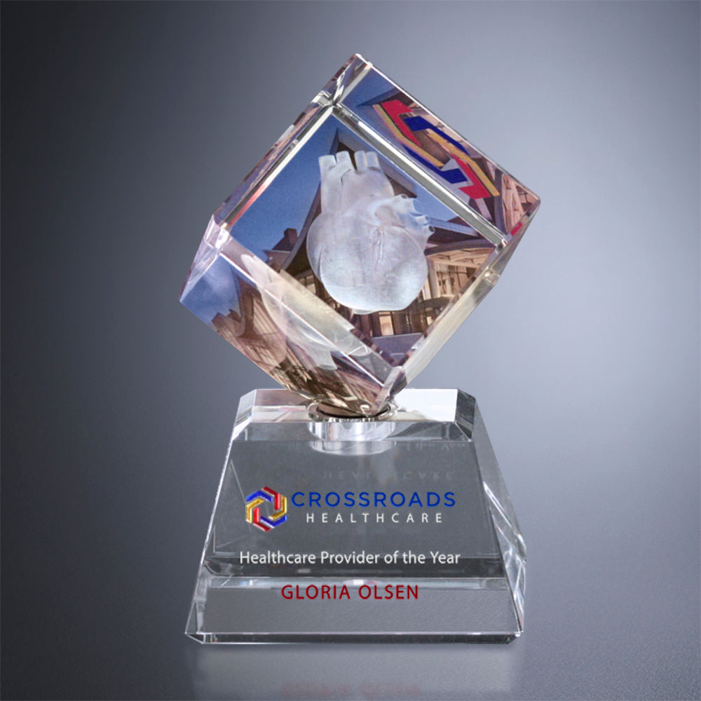 Awards In Motion Afton 6-3/4"; sample personalization shown