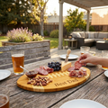 Bamboo Football Cutting Board - 15