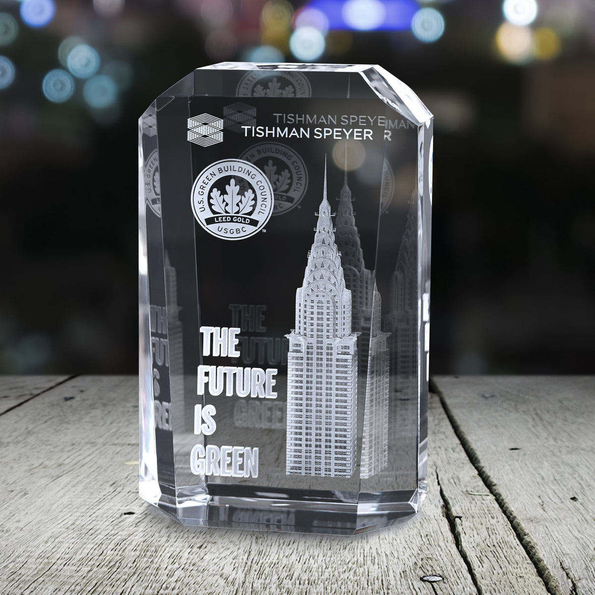 Bankston Award 10"; sample personalization shown