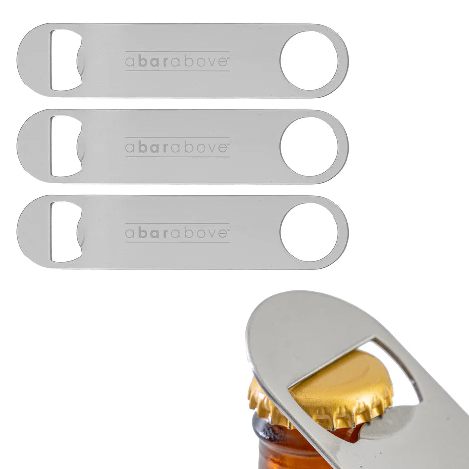 Stainless steel bar blade bottle opener for beer & soda 