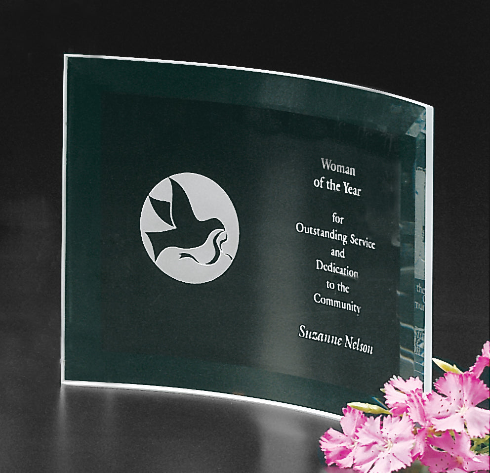 Belmont Crescent 7" W; sample personalization shown