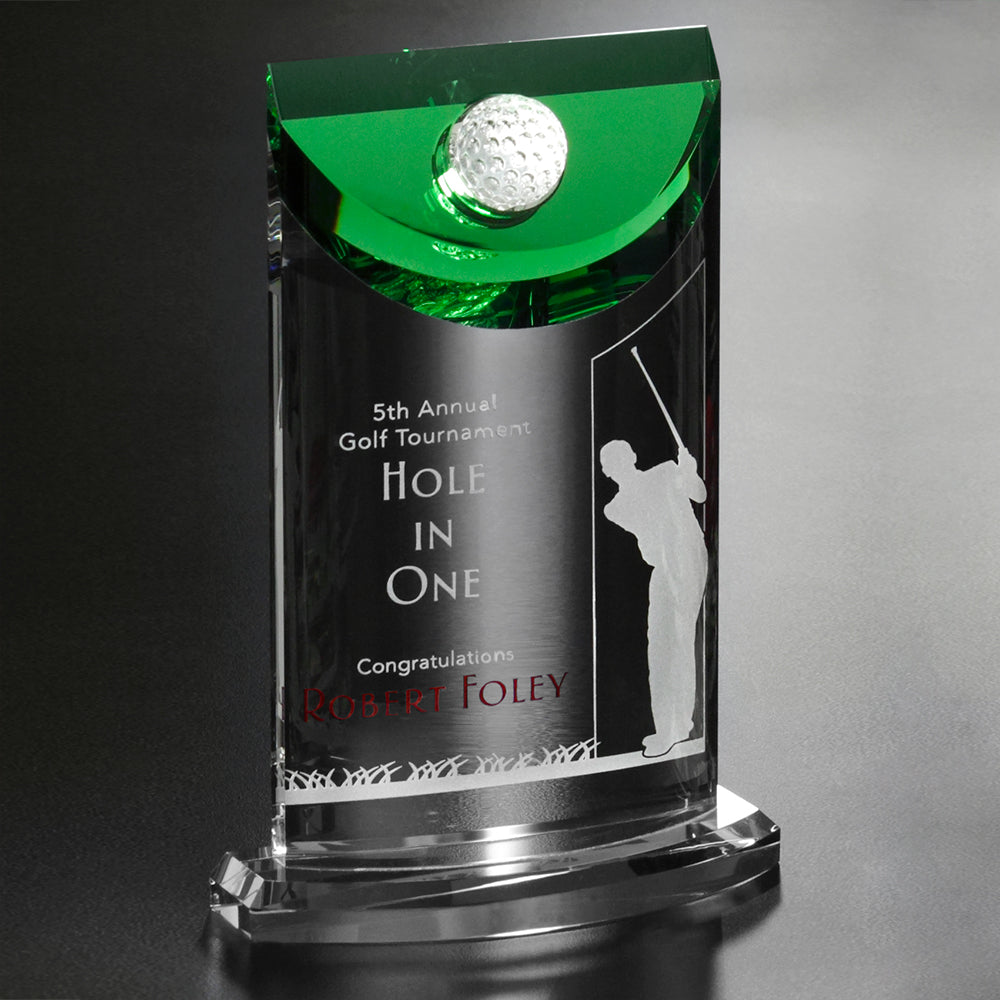 Birdie Award 8"; sample personalization shown