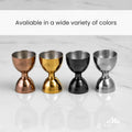 Multiple color bar jigger set