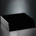 Black Glass Base 5 x 5 x 1-1/4