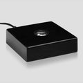 Black Piano Finish Lighted Square Base 3-1/2