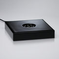 Black Piano Finish Lighted Square Base 4-3/4