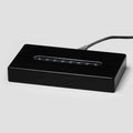 Black Piano Finish Lighted Rectangle Base 6-1/2