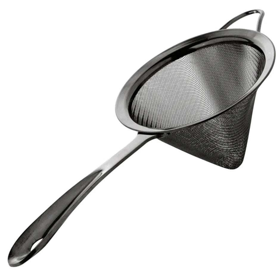 Black Fine Mesh Strainer 