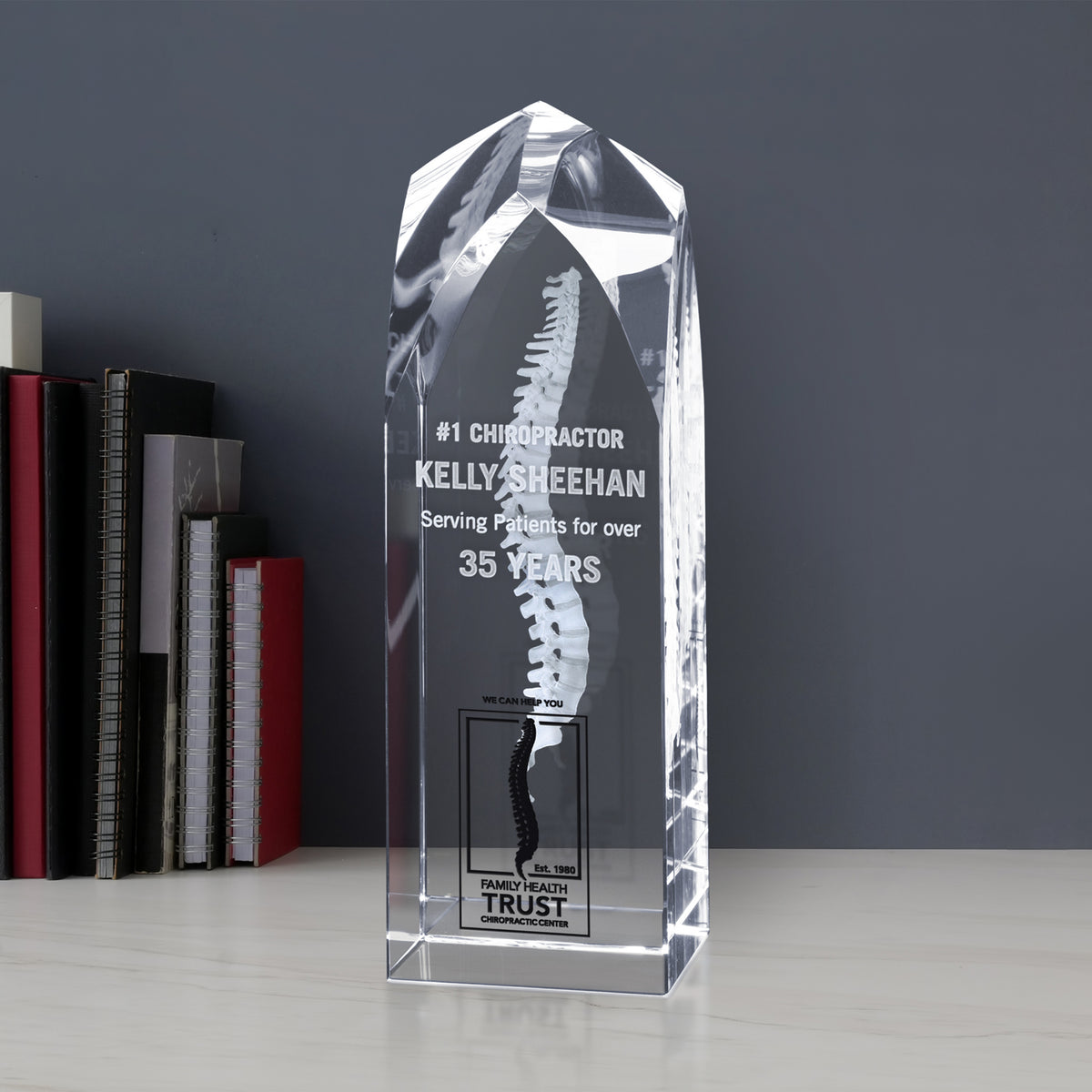Blenheim Award 12"; sample personalization shown