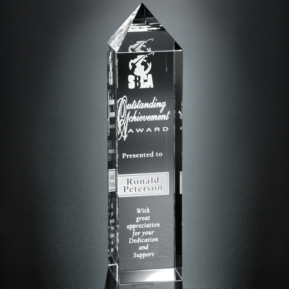 Buckingham Award 10"; sample personalization shown