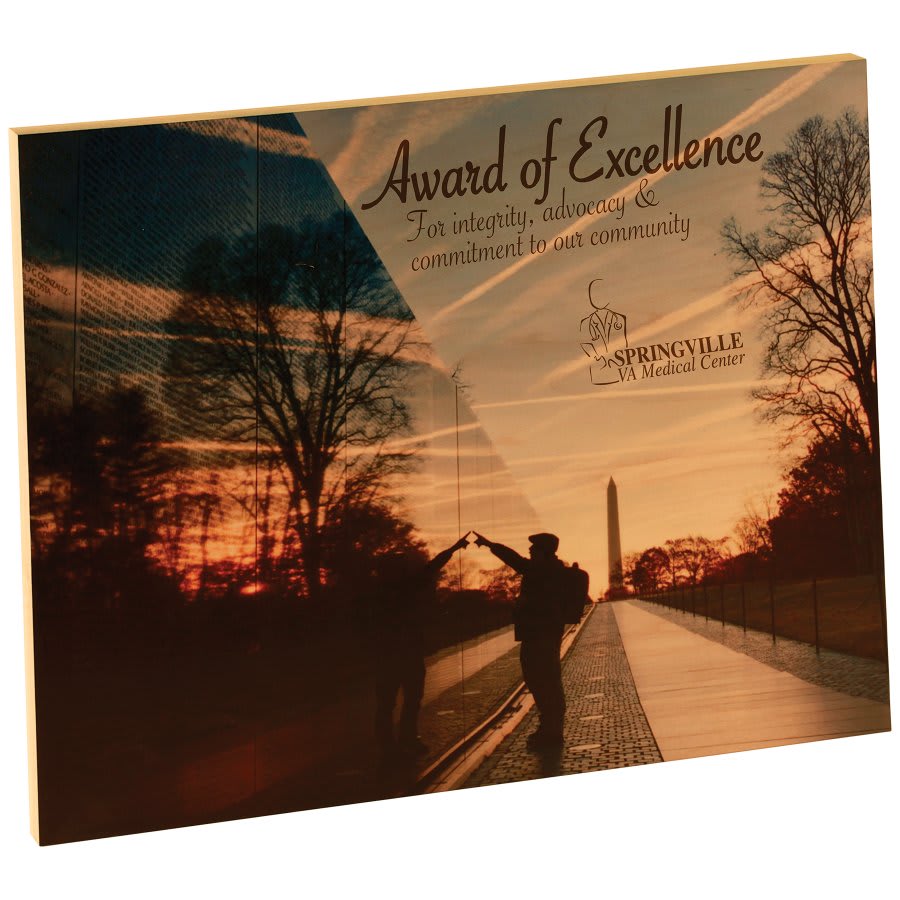 8" x 10" ChromaLuxe Matte Maple Sublimatable Photo Panels