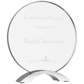 Round Cosmic Acrylic Award