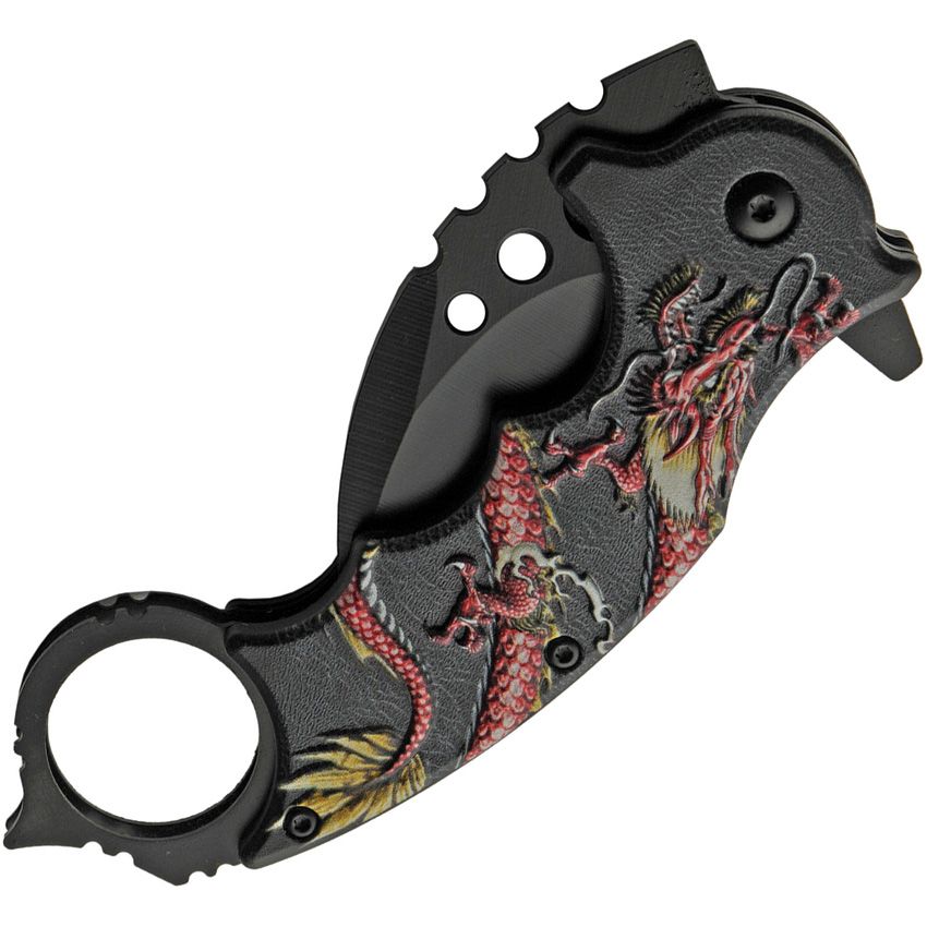 Dragon Linerlock A/O Red