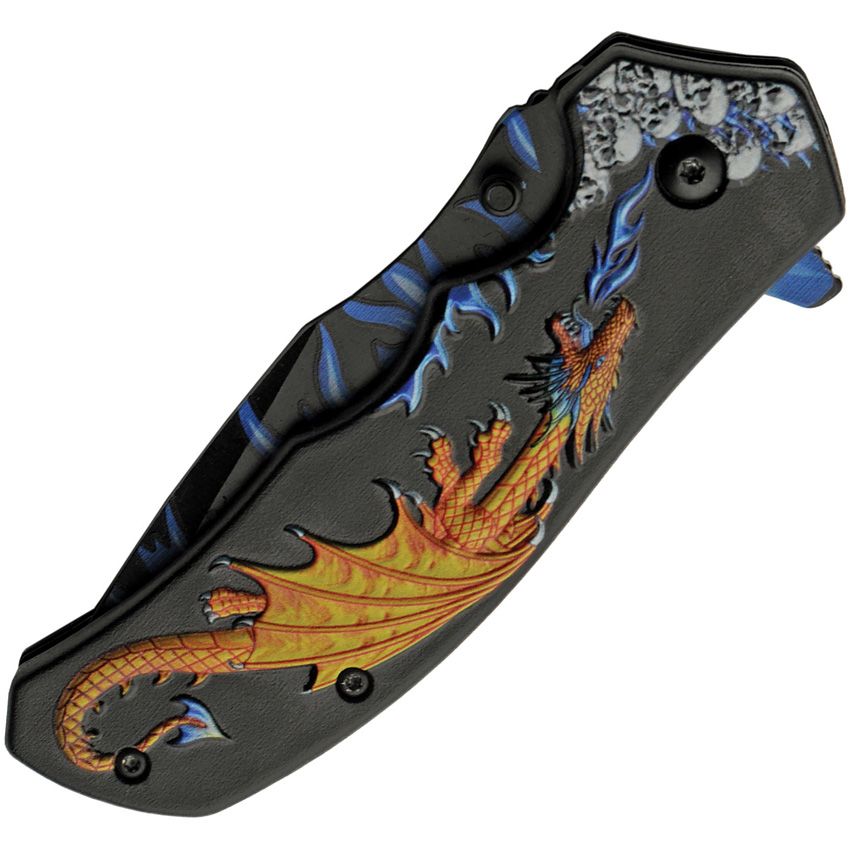 Dragon Flame Linerlock A/O