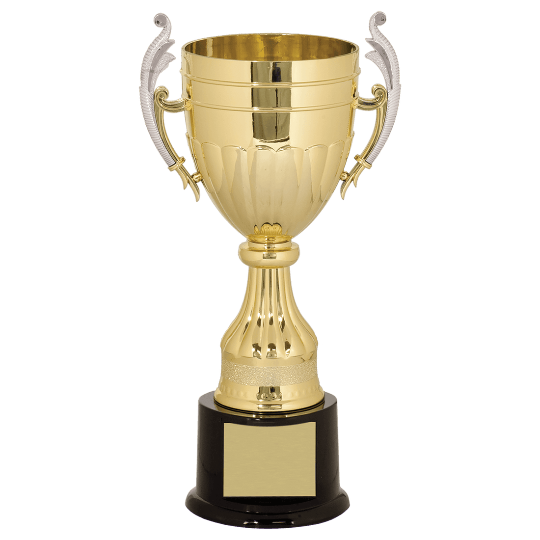 11" Gold/Silver Plastic Completed Cup Trophy