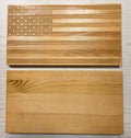 American Flag Wood Board – 7.5