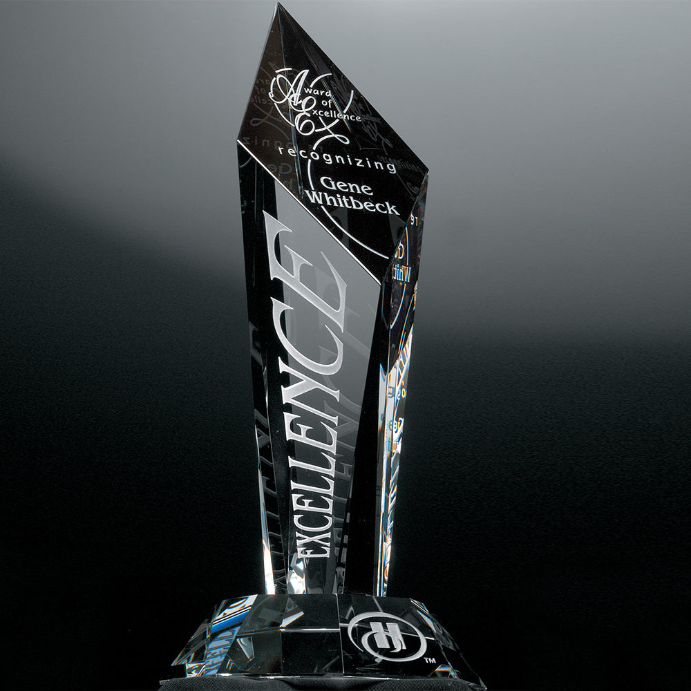 Centaurus Tower 10"; sample personalization shown