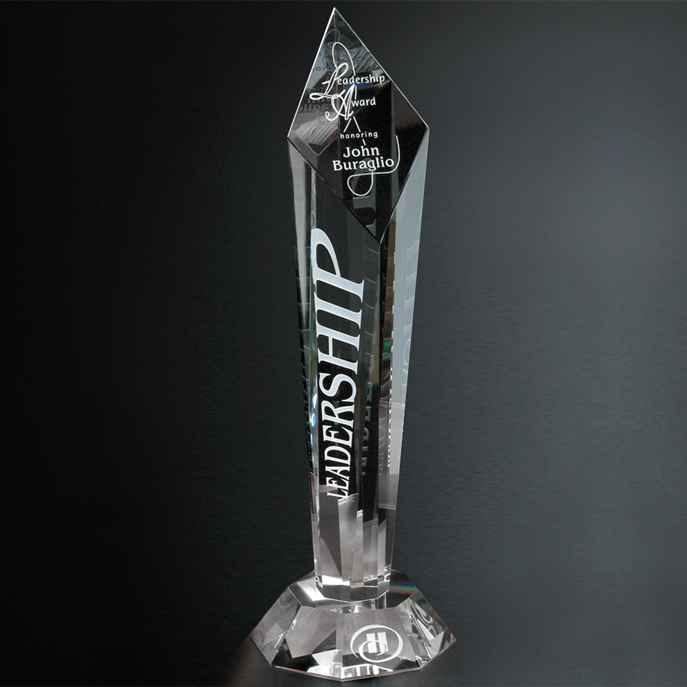 Centaurus Tower 14"; sample personalization shown