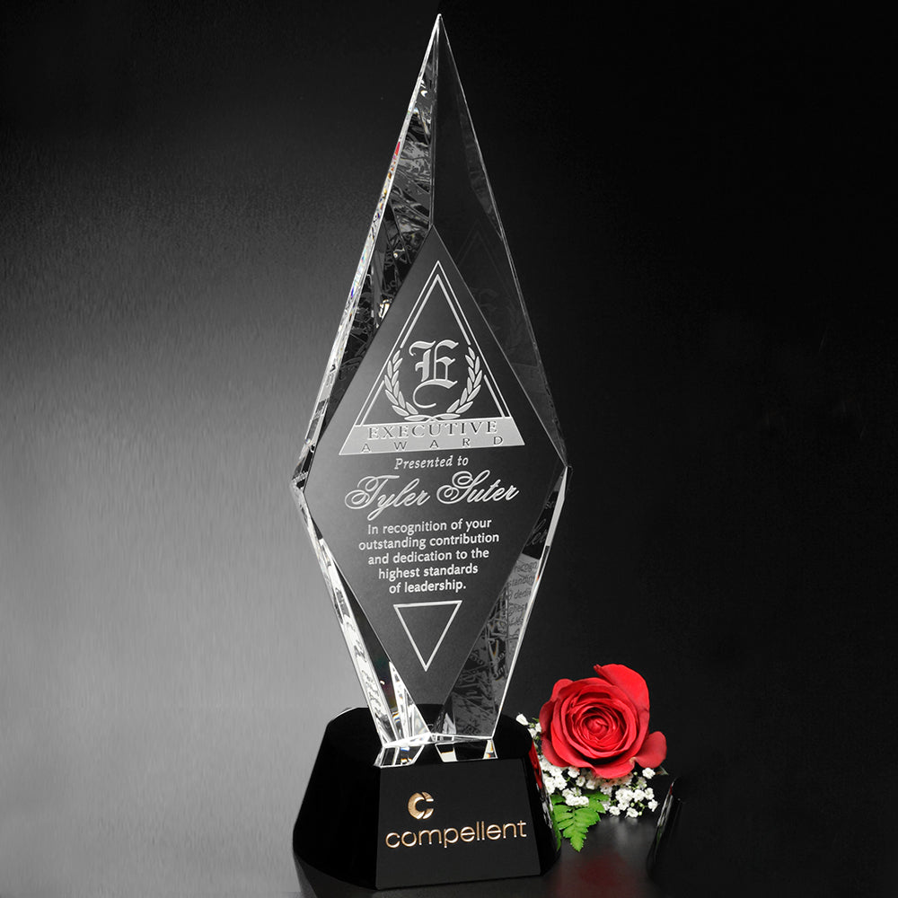 Chaska Award 11"; sample personalization shown