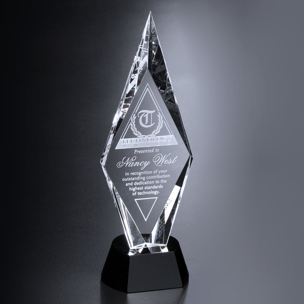 Chaska Award 13"; sample personalization shown