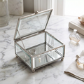Claro Hinged Glass Box, 3.5
