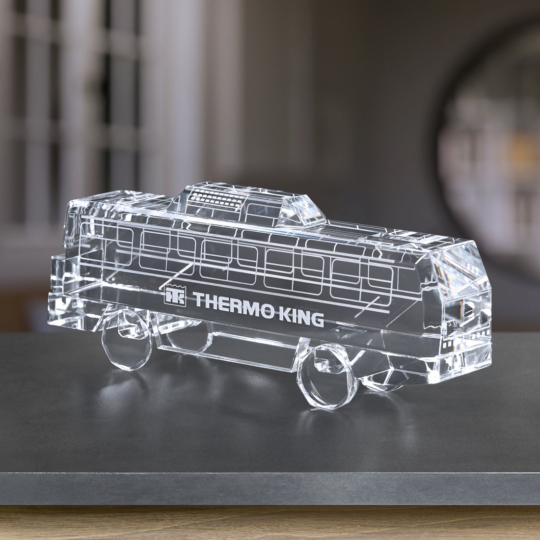 Coach Bus 5-1/2" W; sample personalization shown