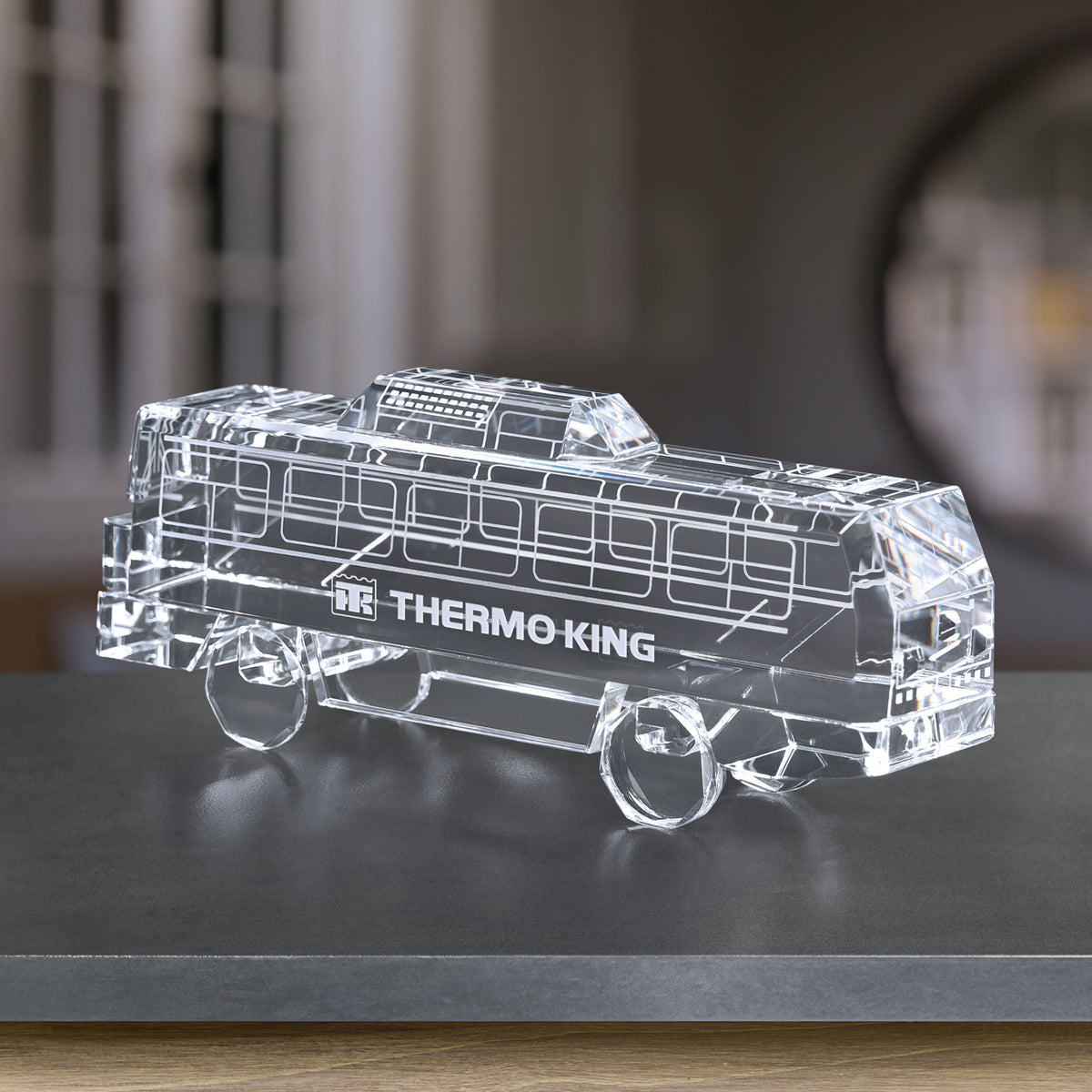 Coach Bus 5-1/2" W; sample personalization shown