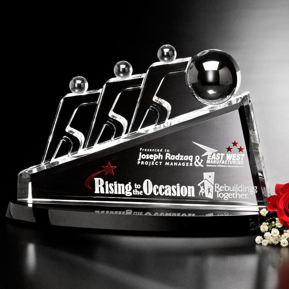 Coalition Award 7-1/2"; sample personalization shown