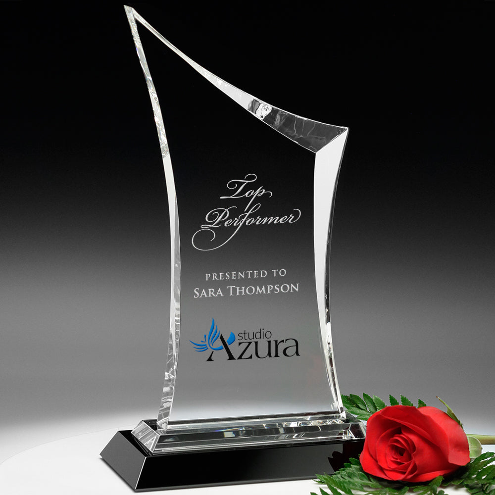 Coburn Award 12"; sample personalization shown