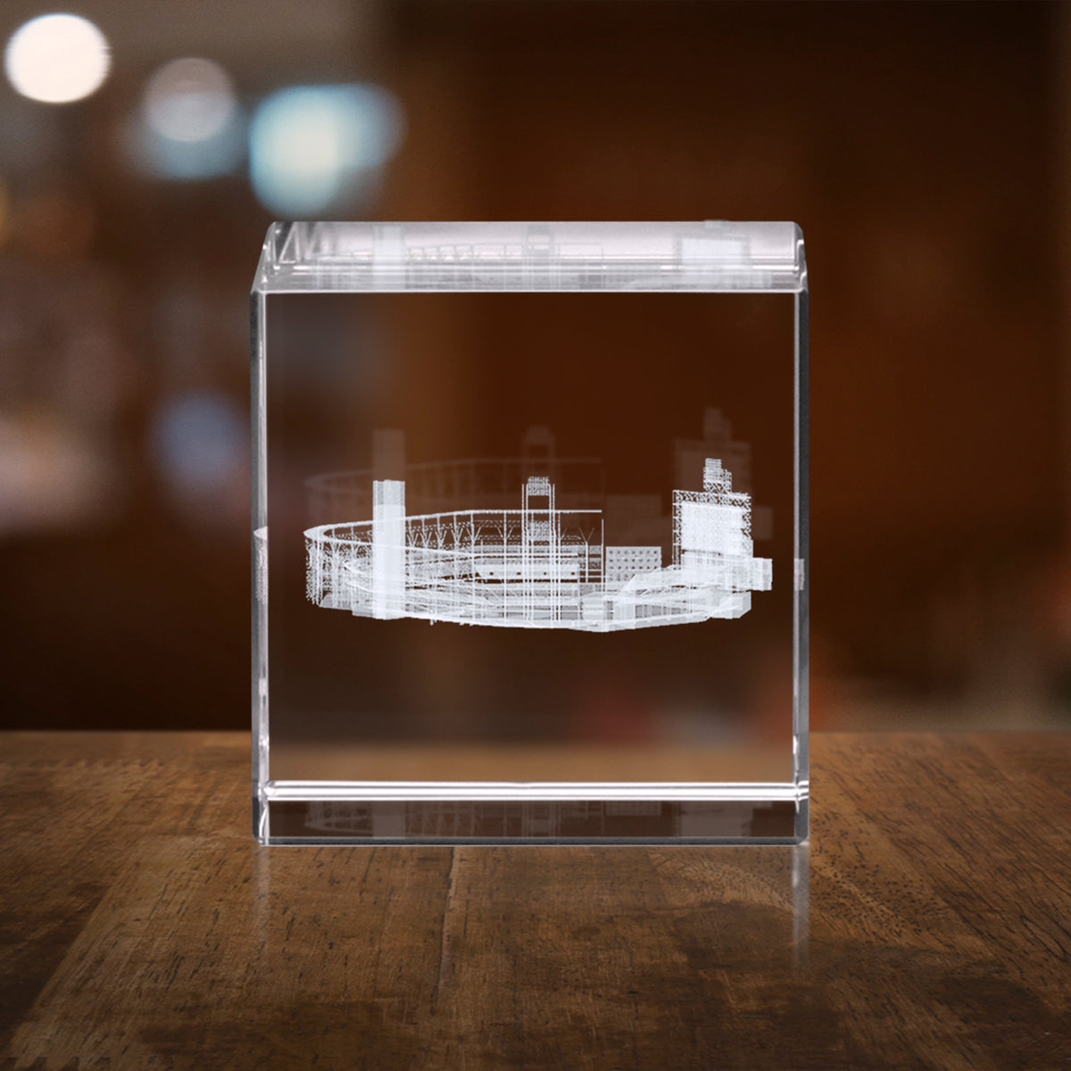 Colin Cube 3-1/8" x 3-1/8" x 3-1/8"; sample personalization shown