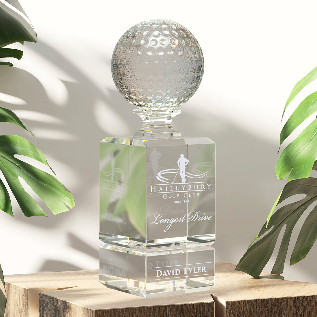 Cordova Golf 9"; sample personalization shown
