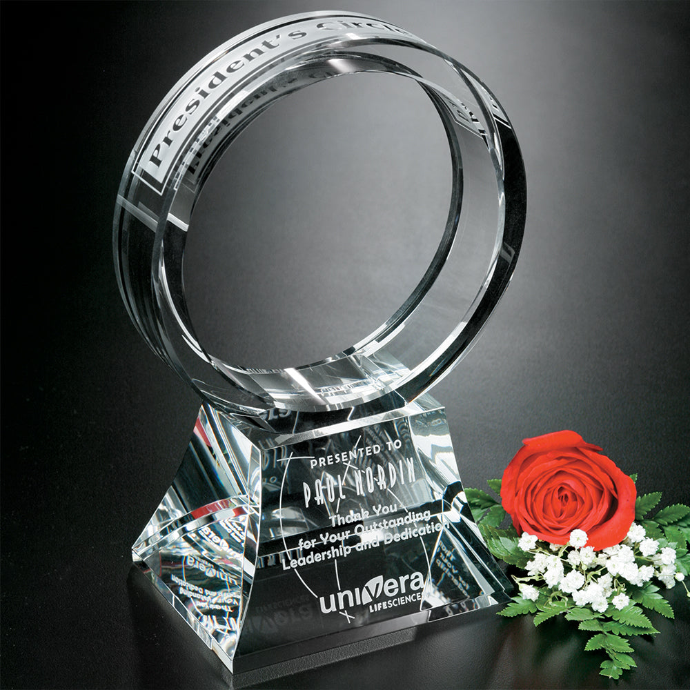 Corona Award 6-1/2"; sample personalization shown