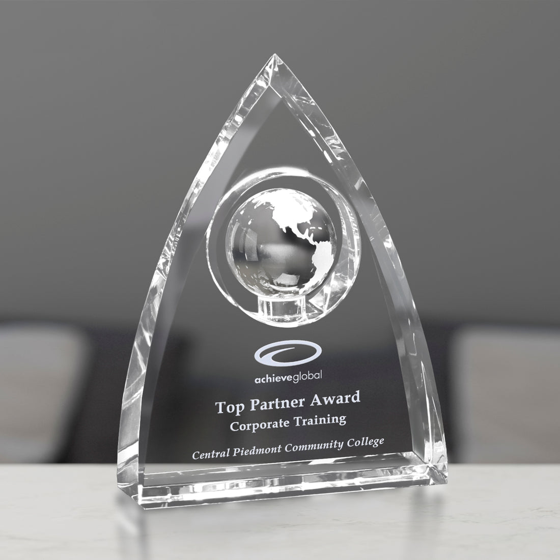 Coronado Global Award 6"; sample personalization shown