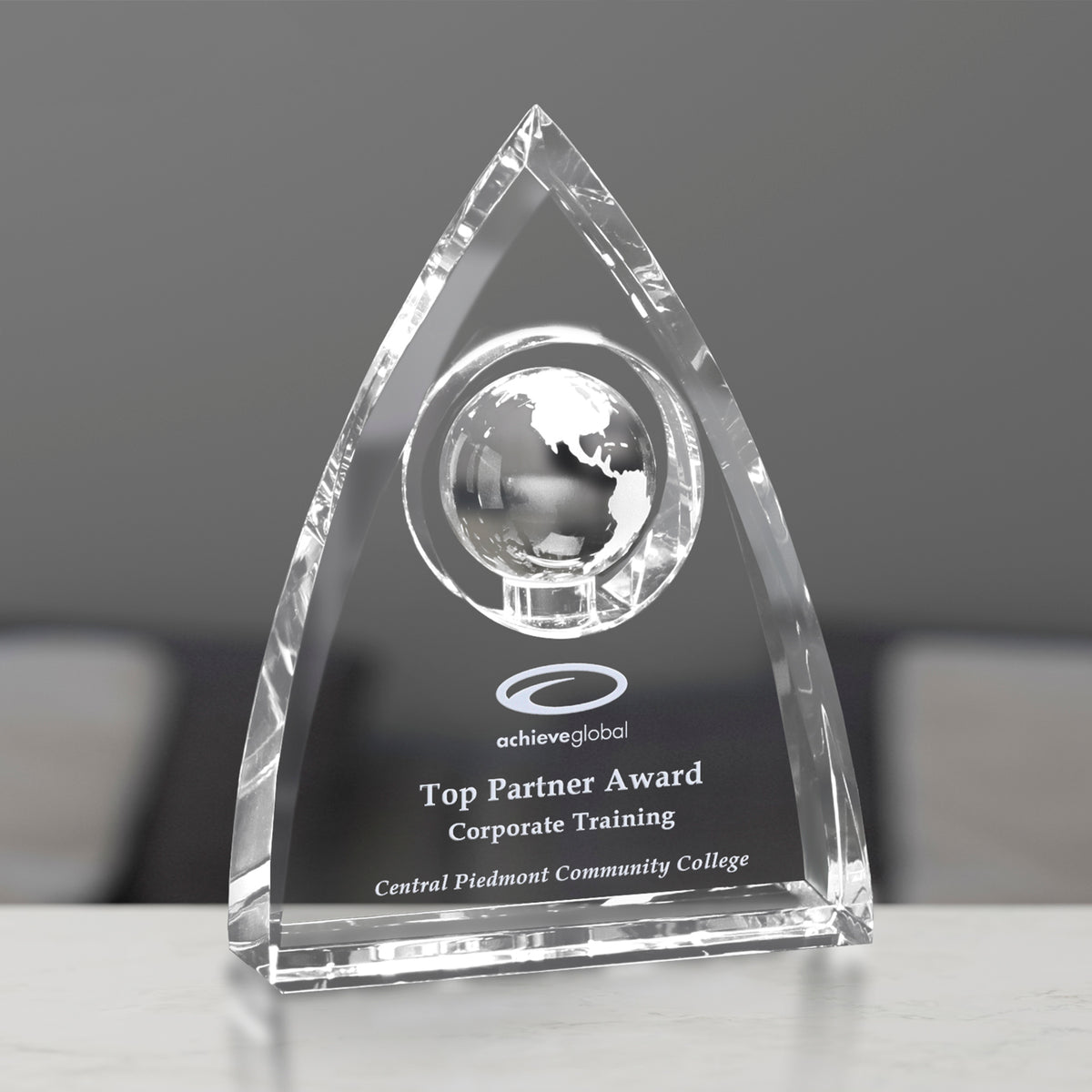 Coronado Global Award 6"; sample personalization shown
