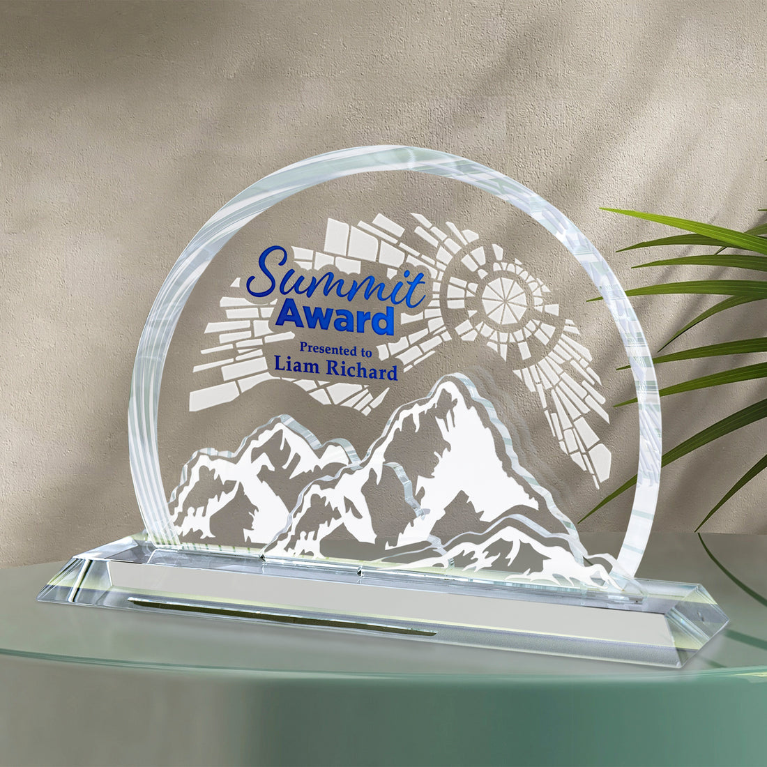 Denali Award 7"; sample personalization shown