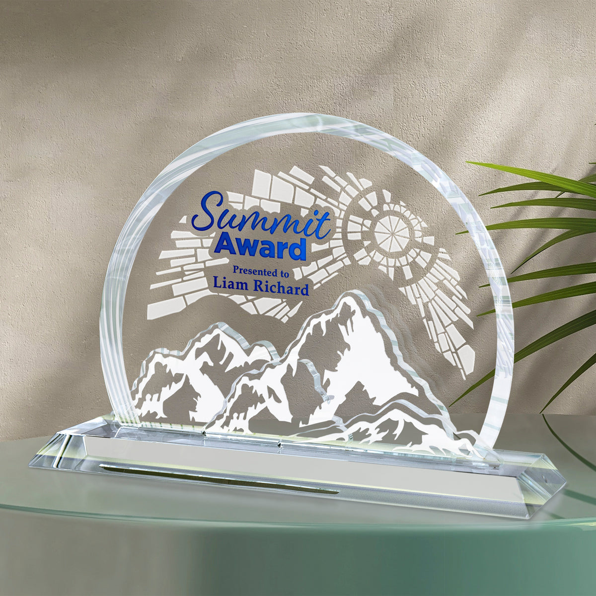 Denali Award 7"; sample personalization shown