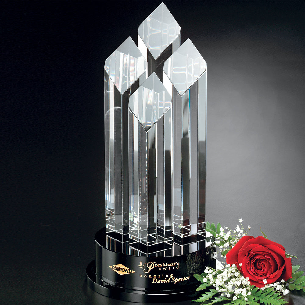 Diamond Tiara 15"; sample personalization shown