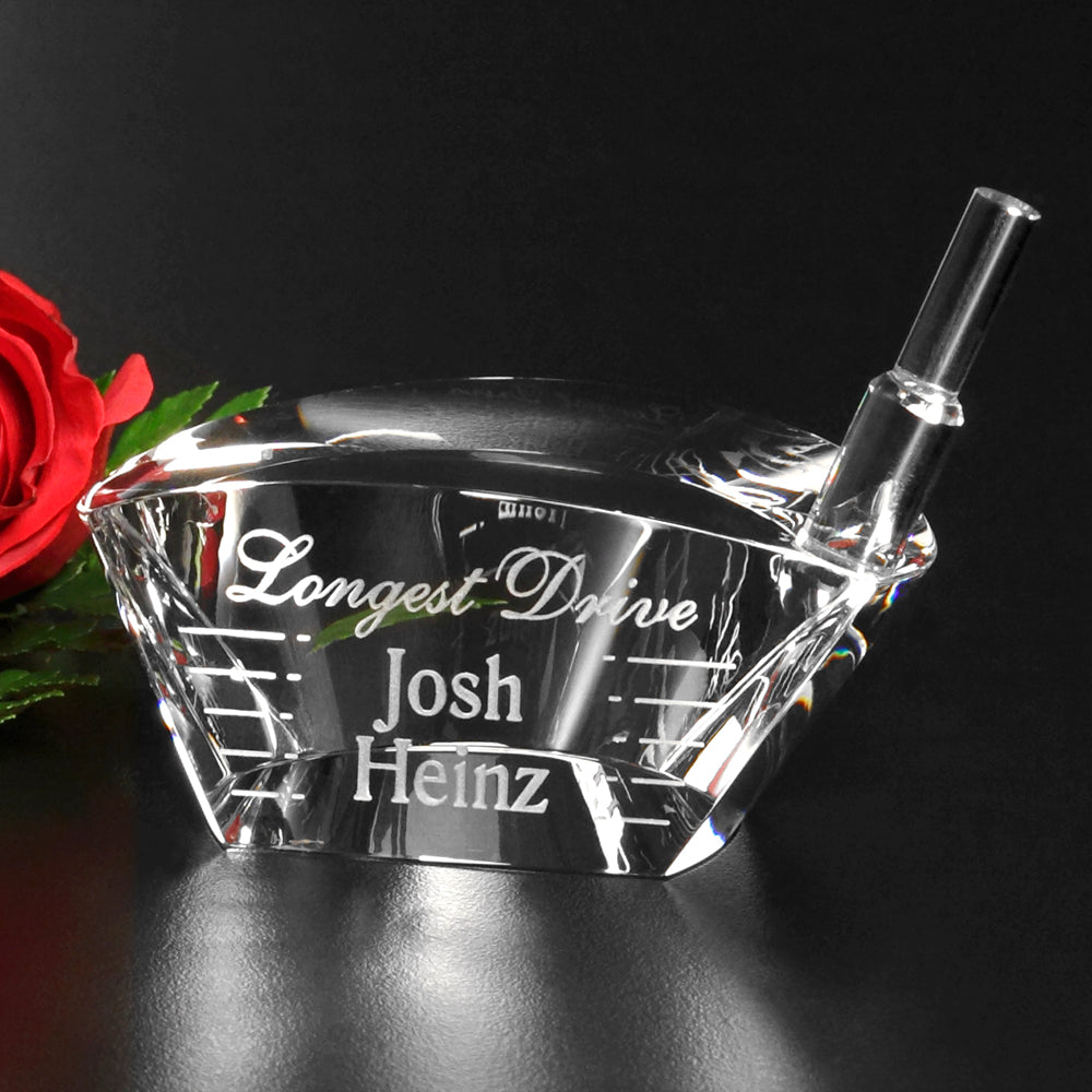 Driver Award 2-1/2"; sample personalization shown