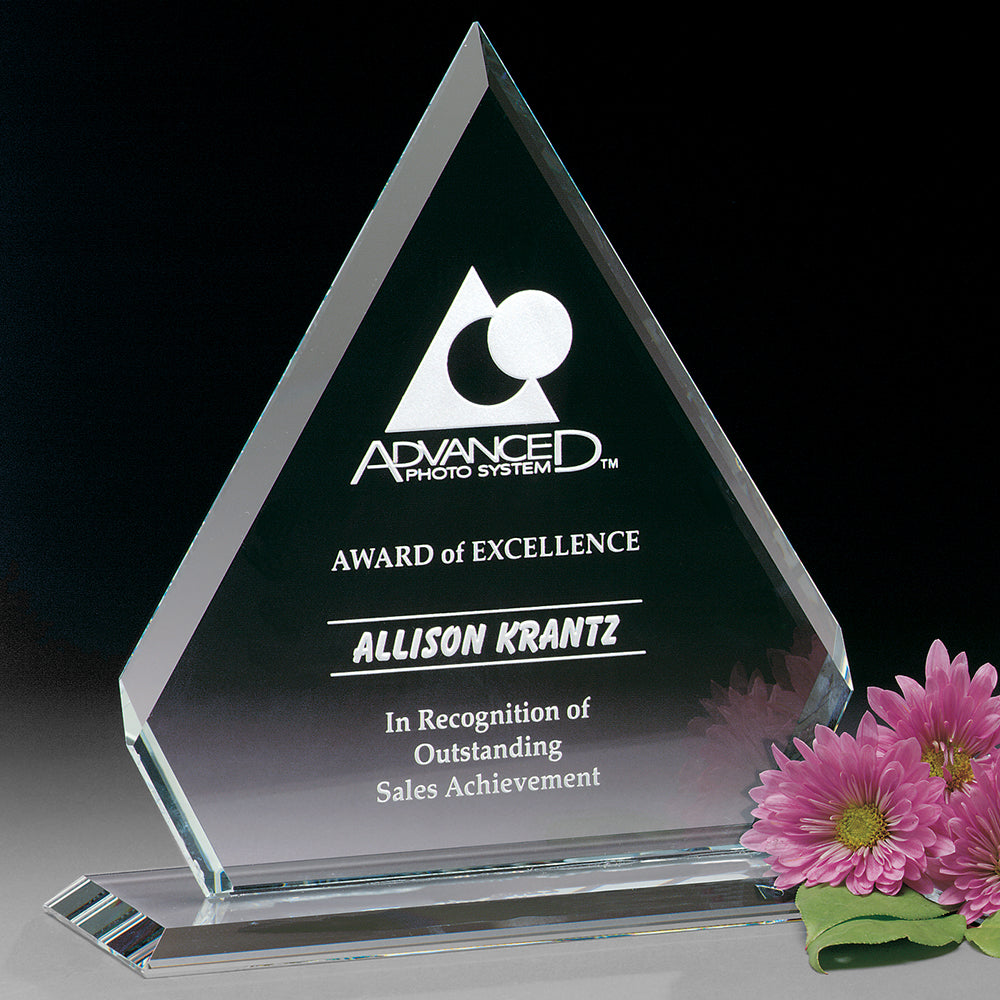 Dynasty Award 9-1/2"; sample personalization shown