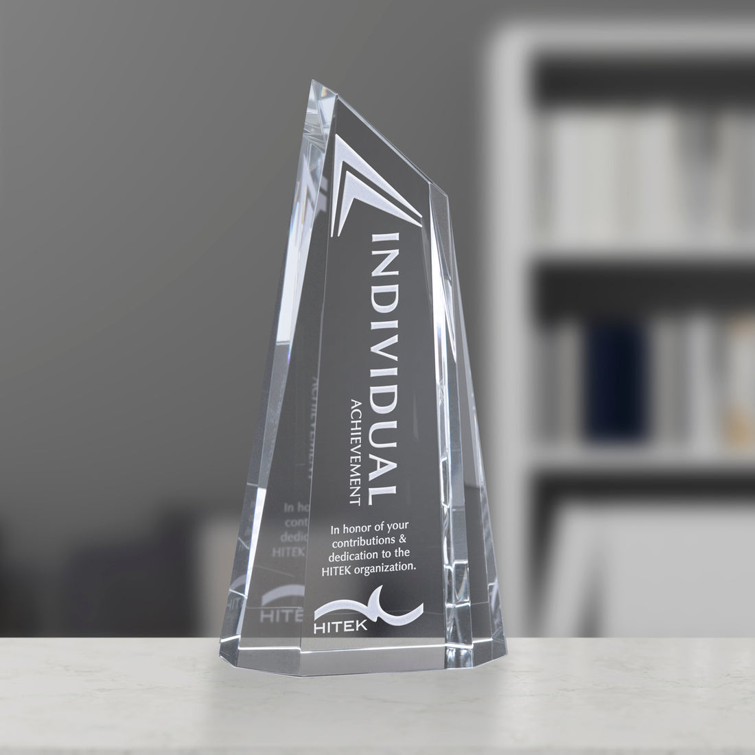 Enfield Award 7"; sample personalization shown