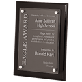 Black Piano Finish Floating Acrylic Plaque