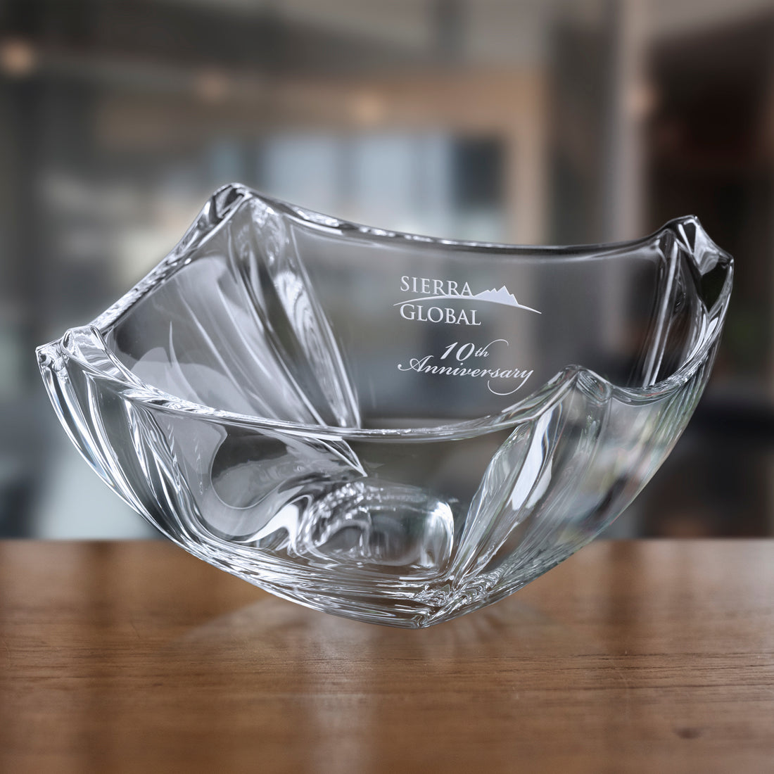 Fairmount Bowl 10" Dia.; sample personalization shown