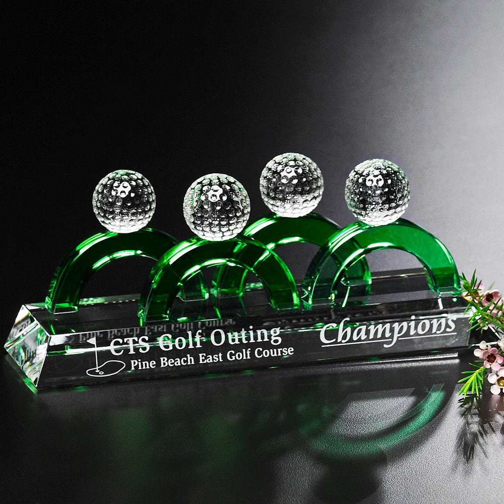 Foresome Award 3-1/2"; sample personalization shown